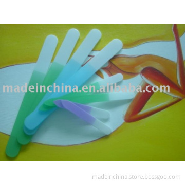 colourful glass nail files